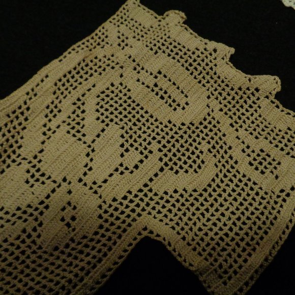 OLD & EARLY CROCHET PLUS POTTERY PIECE ETC LOT - Picture 5 of 7